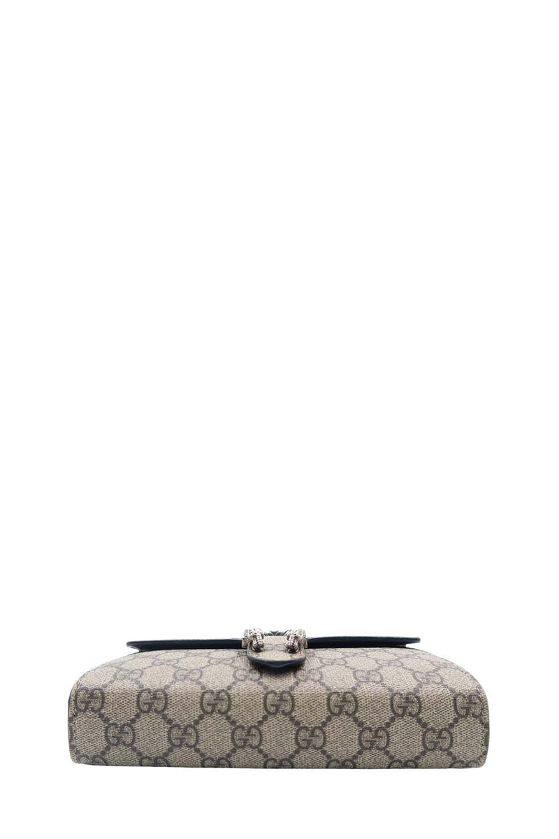 Dionysus GG Supreme Chain Wallet Brown