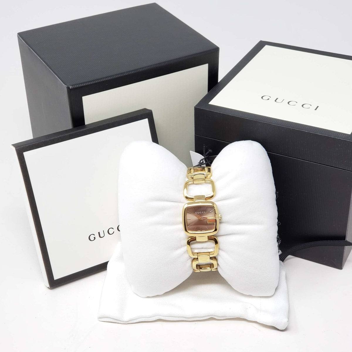 Gucci G-Gucci Gold-Tone Stainless Steel Watch