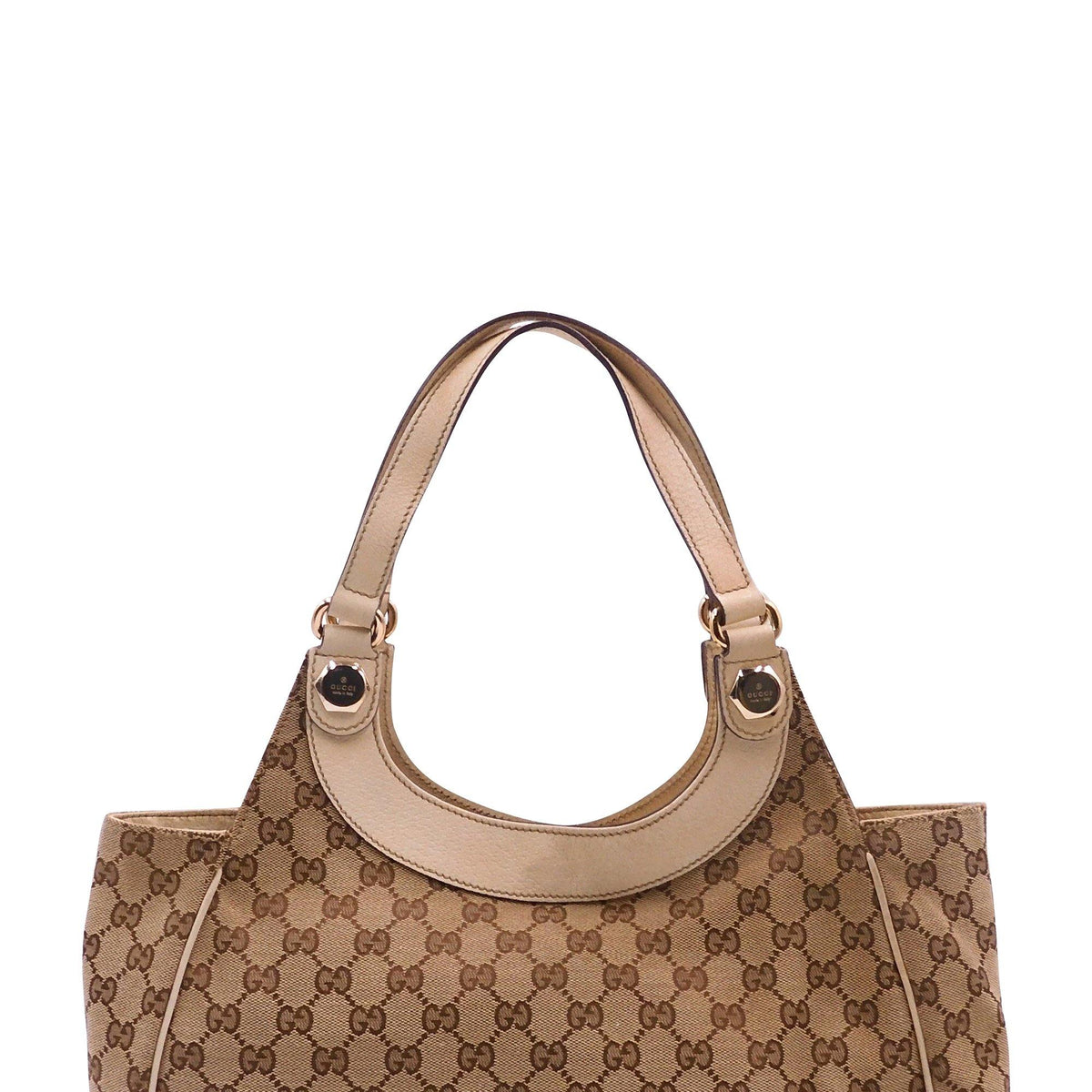 GG Canvas Charmy Shoulder Bag Brown