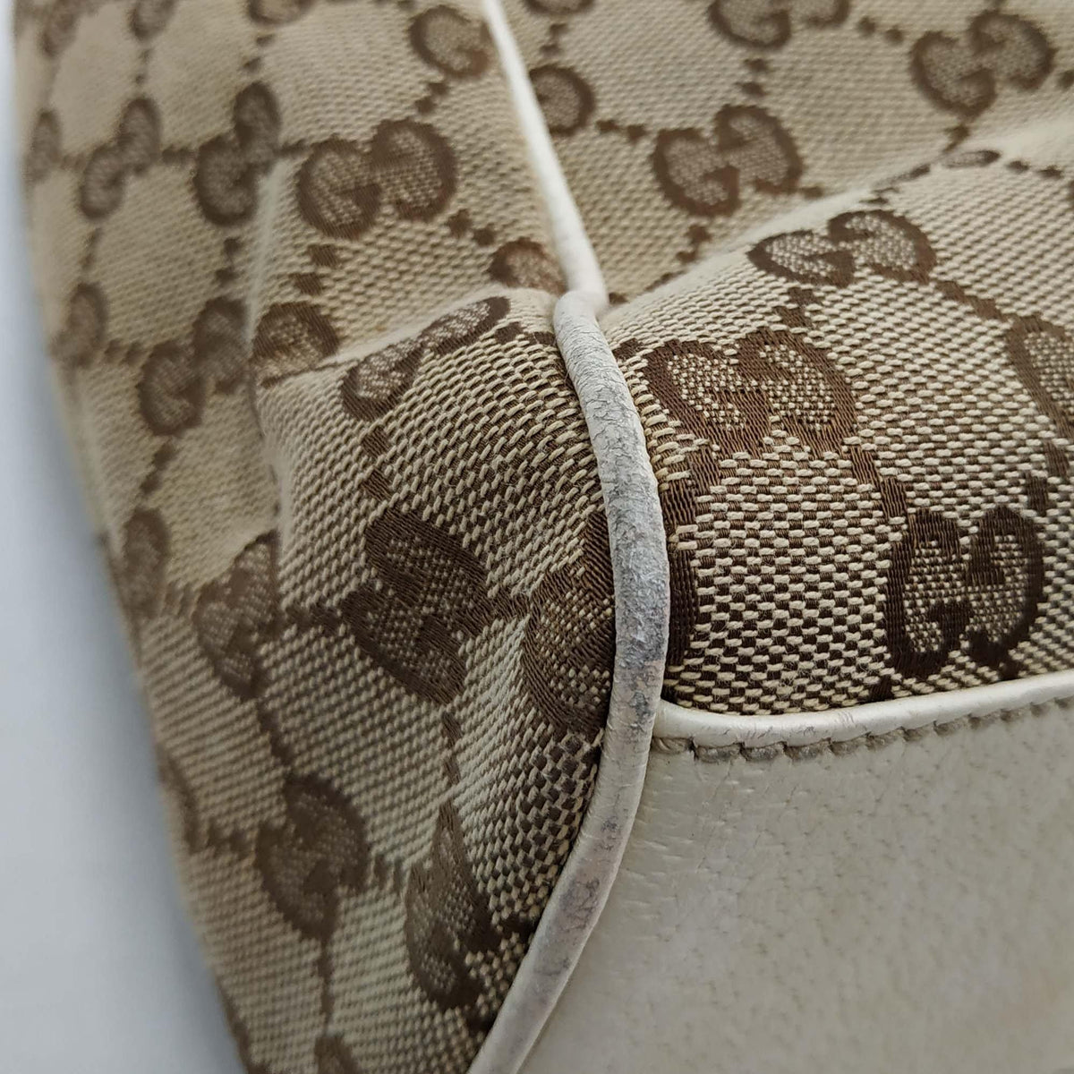 GG Canvas Charmy Shoulder Bag Brown