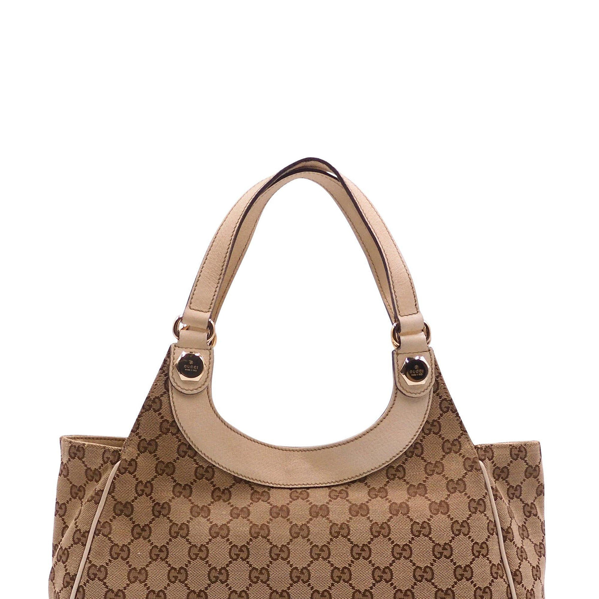 GG Canvas Charmy Shoulder Bag Brown