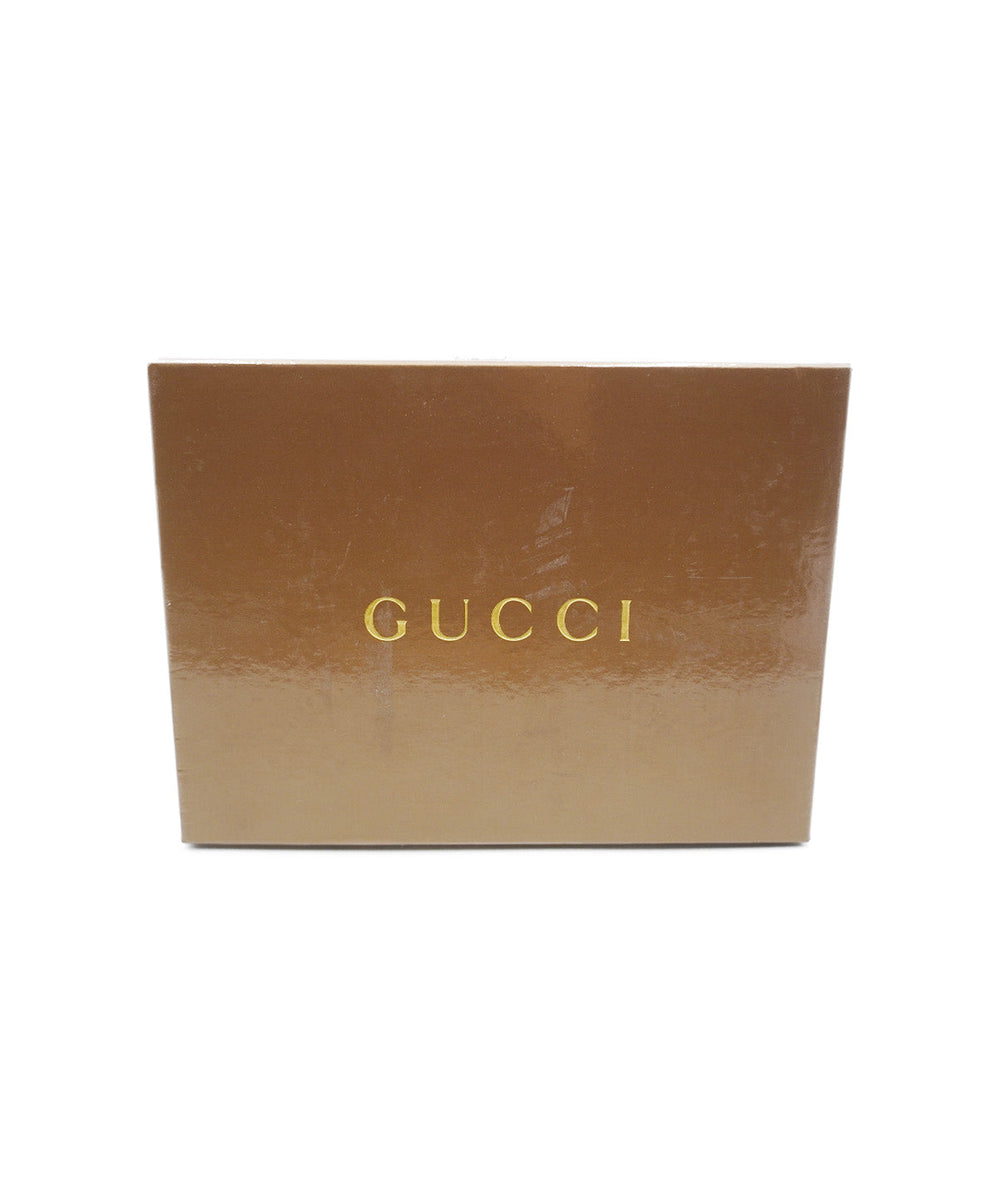 GG Canvas Jolicoeur Wristlet Brown