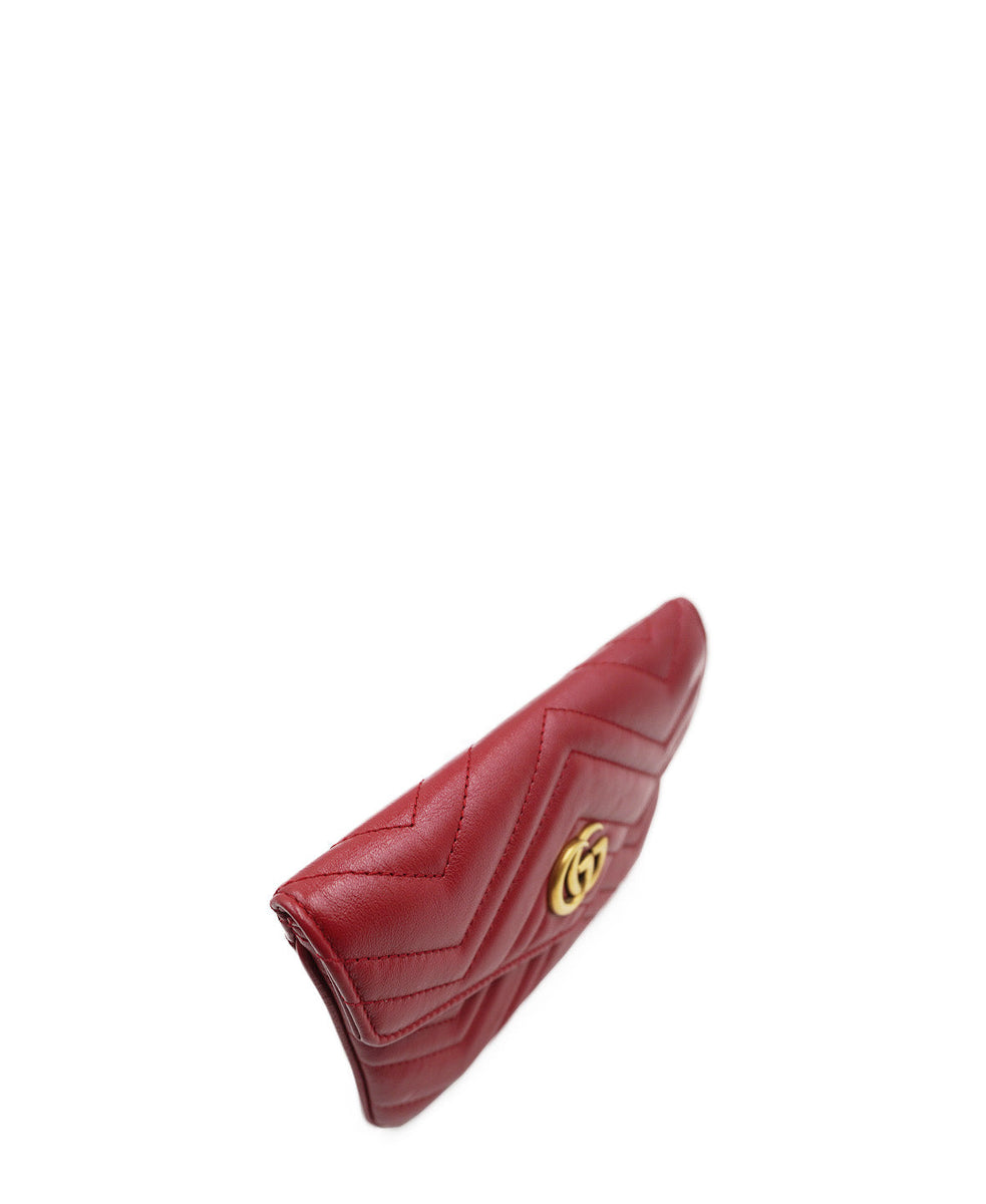 GG Marmont Matelassé 2.0 Multi Belt Bag Red