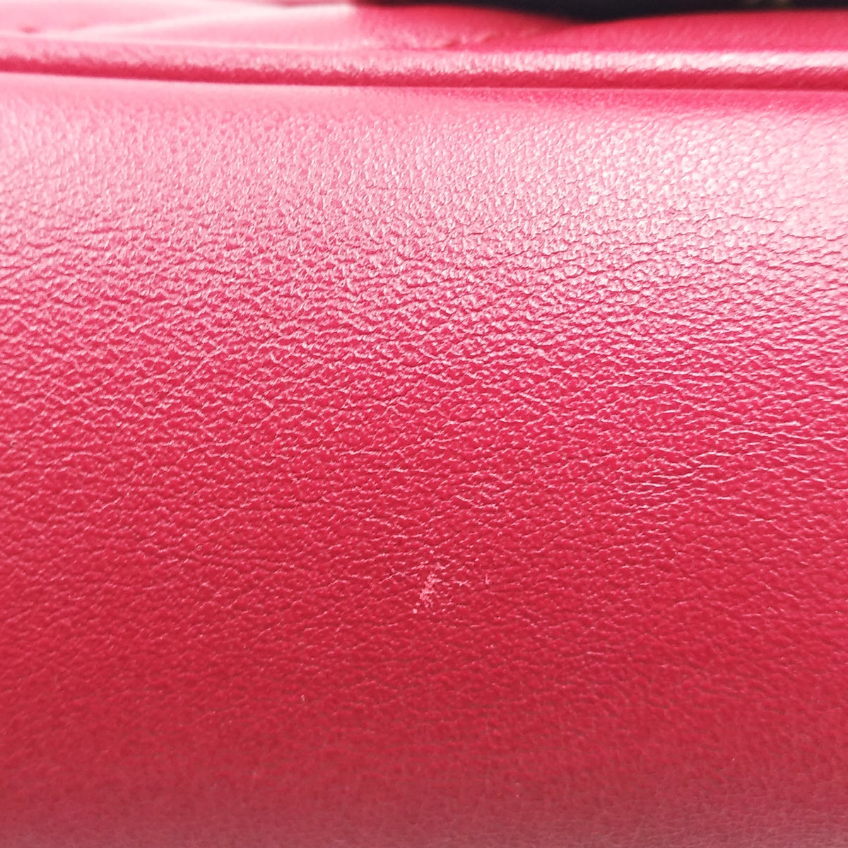 GG Marmont Super Mini Matelasse Bag Red Red