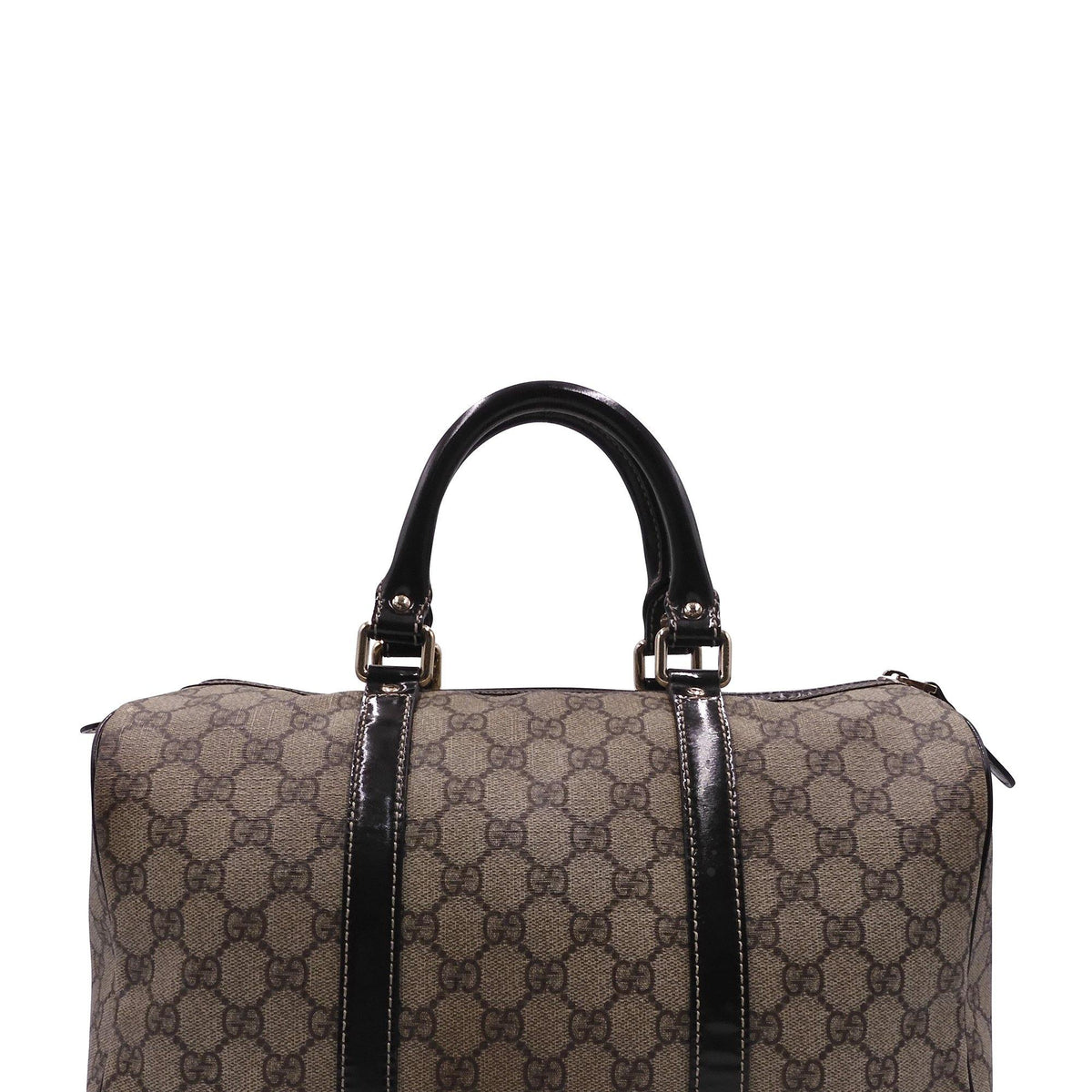 GG Supreme Joy Boston Bag Brown