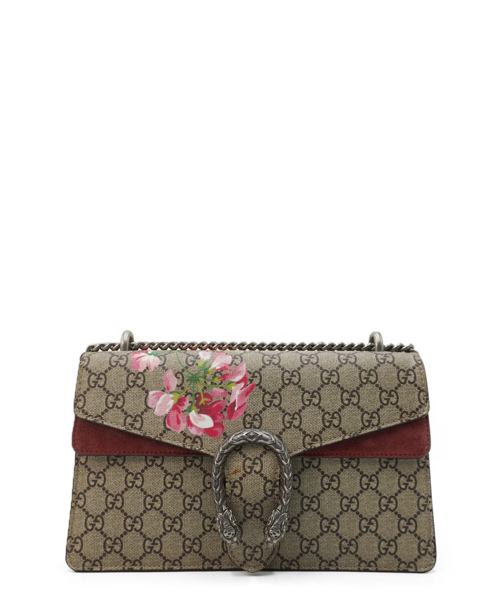 GG Supreme Blooms Small Dionysus Shoulder Bag Multicolor