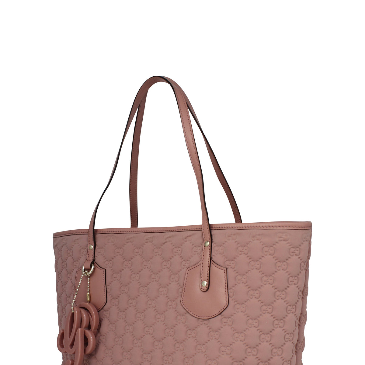 Heart Bit Tote	Pink