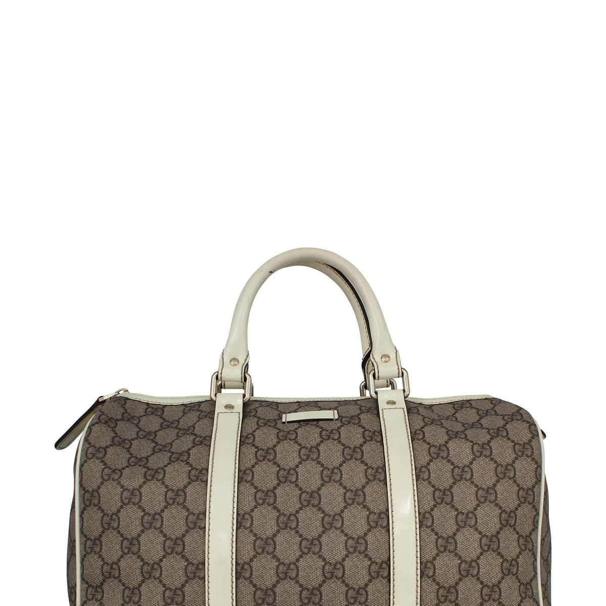 Joy GG Supreme Boston Bag White