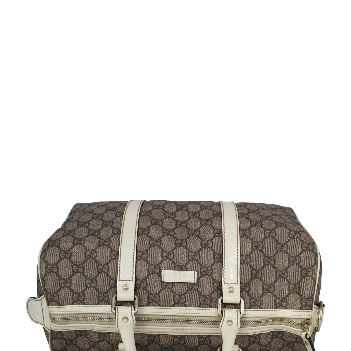 Joy GG Supreme Boston Bag White