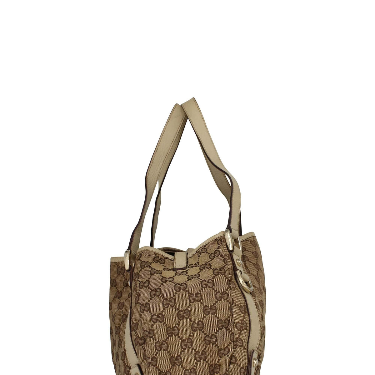 Medium GG Canvas Abbey Tote