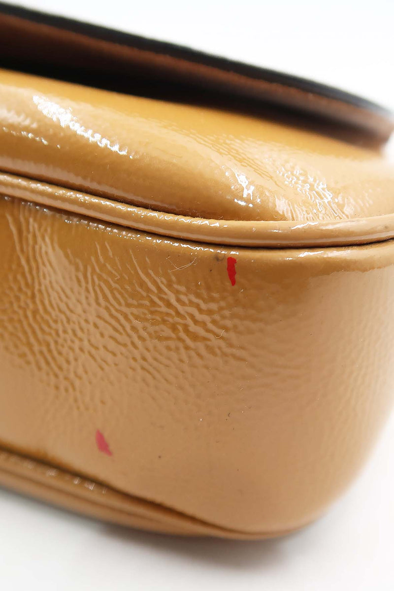 Medium Soho Flap Chain Bag Brown