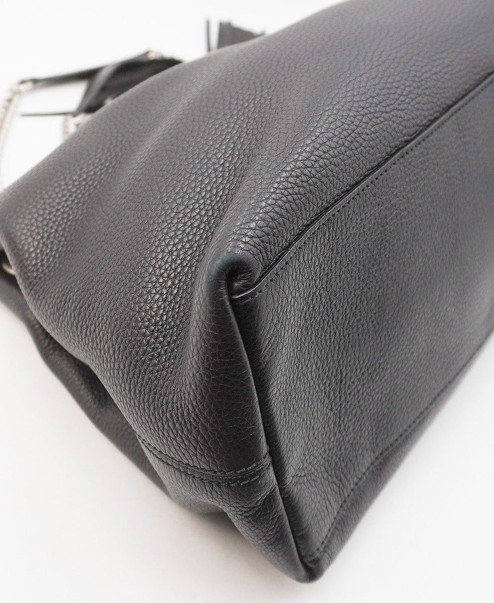 Medium Soho Shoulder Bag Black
