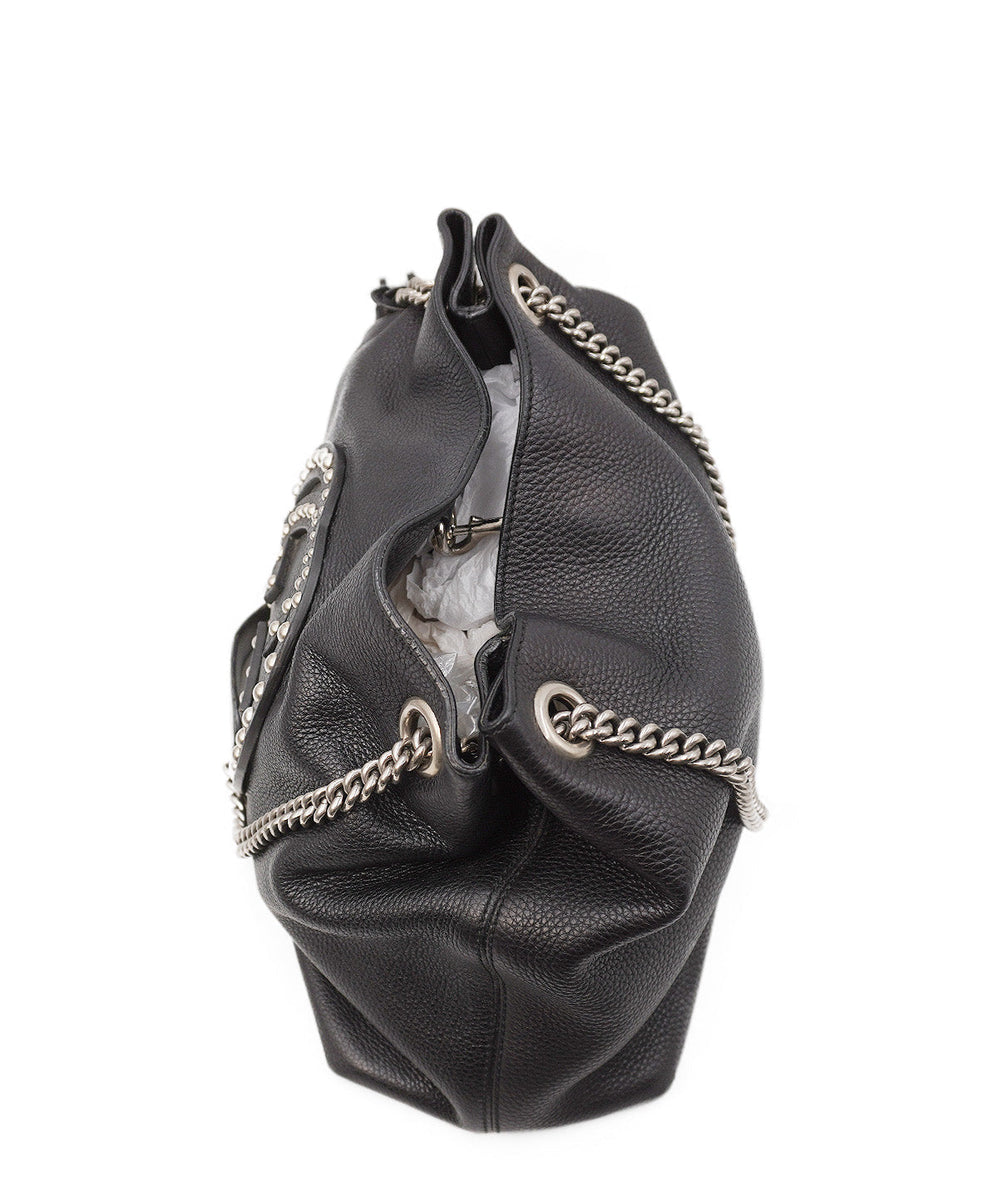 Medium Soho Shoulder Bag Black