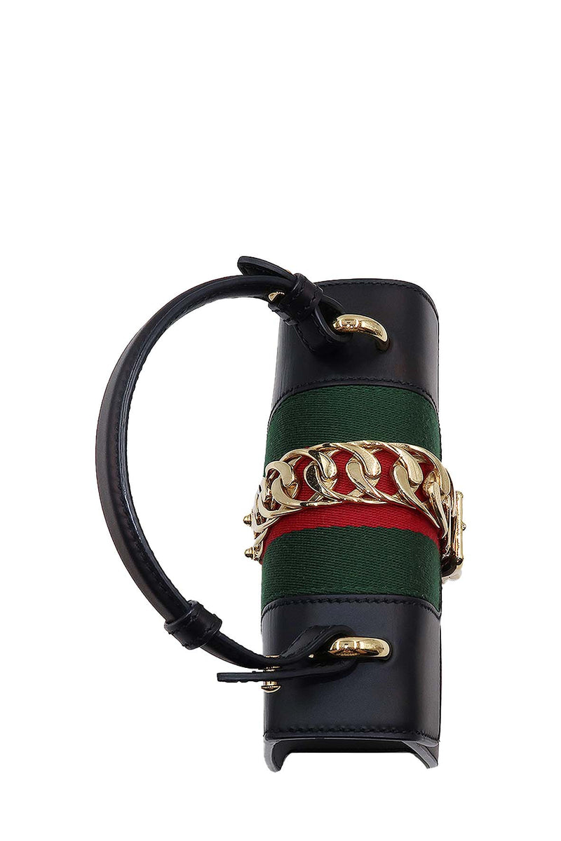 Mini Sylvie Top Handle Bag Black
