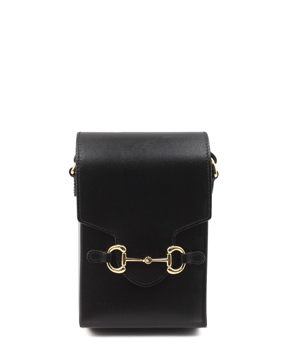 Mini Horsebit 1955 Crossbody Bag Black