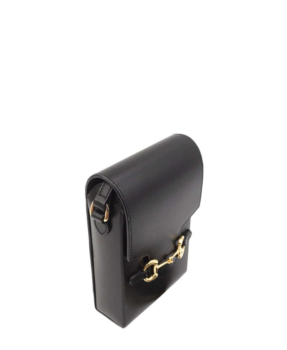 Mini Horsebit 1955 Crossbody Bag Black