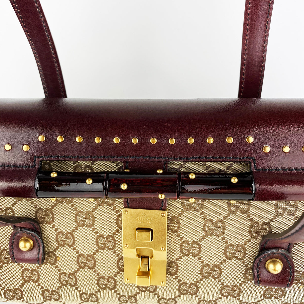 Gucci Vintage Bamboo Shoulder Bag