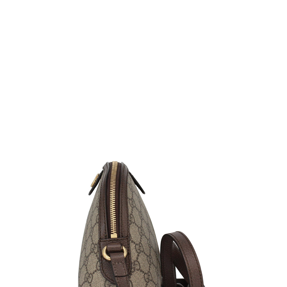 Ophidia GG Small Shoulder Bag Brown