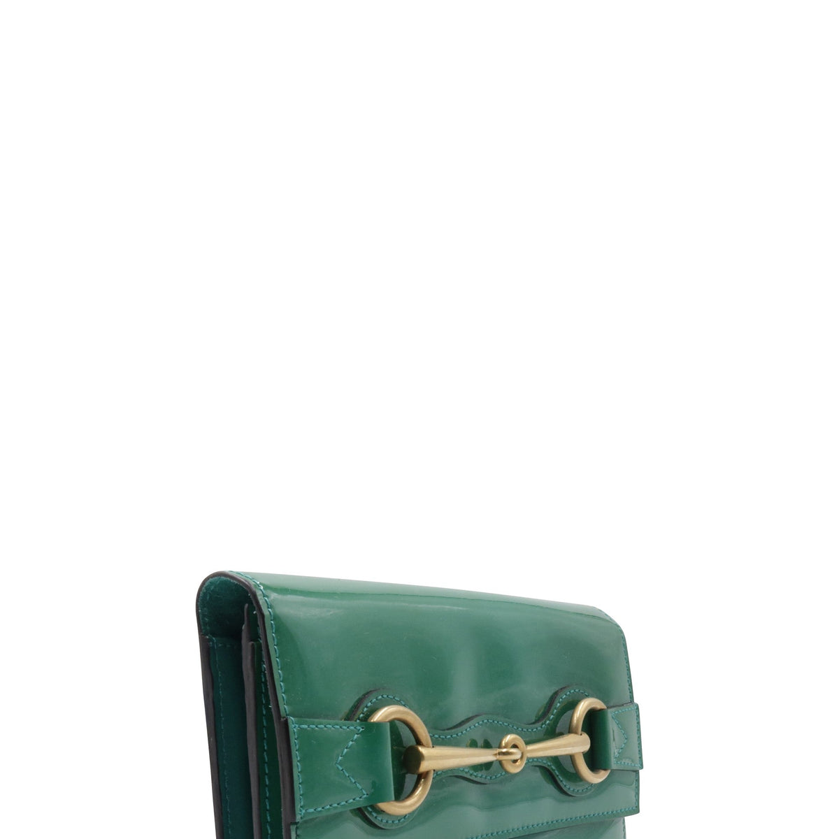 Patent Bright Bit Clutch Green