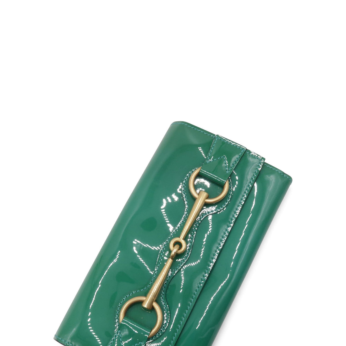 Patent Bright Bit Clutch Green