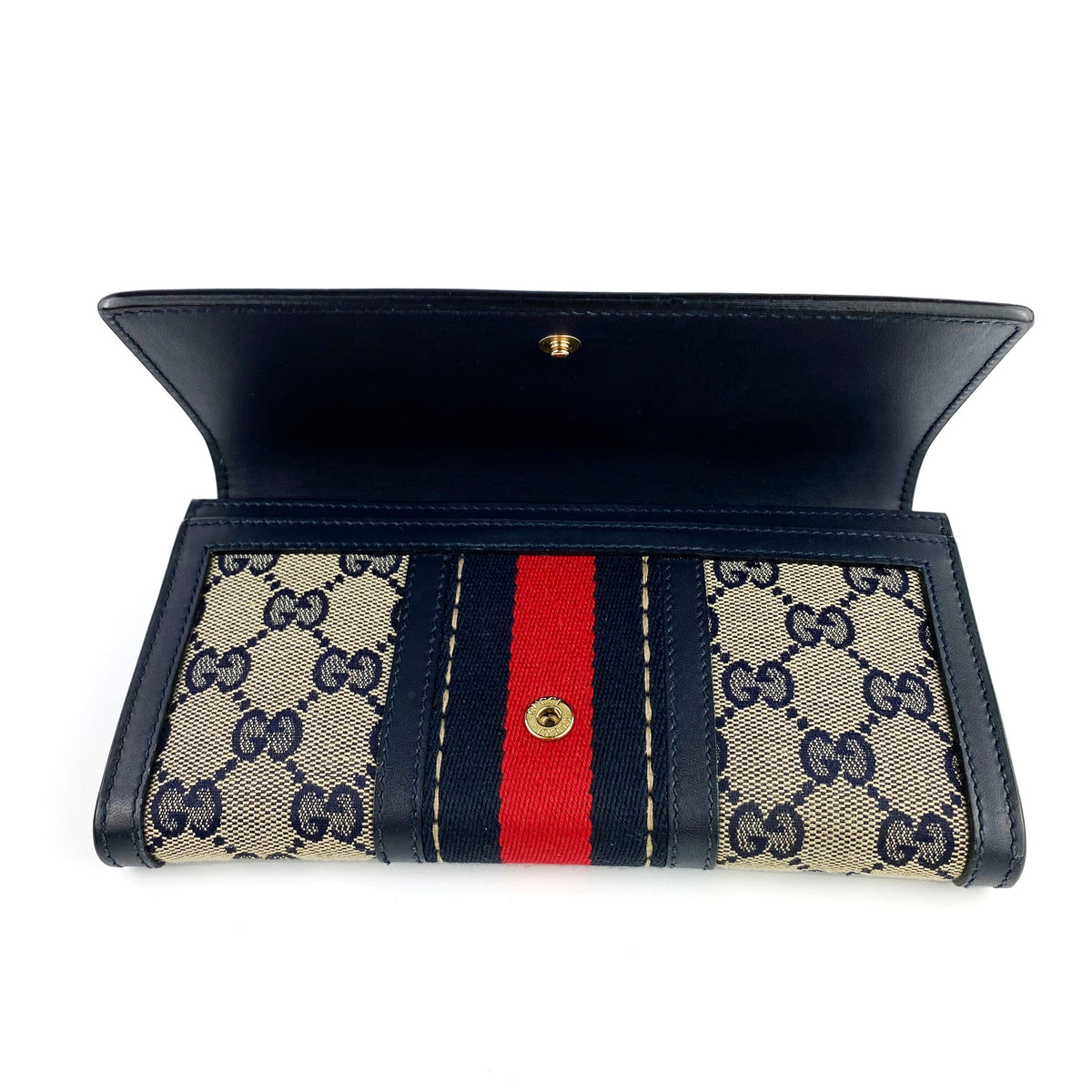 Gucci Monogram Rania Bee Wallet