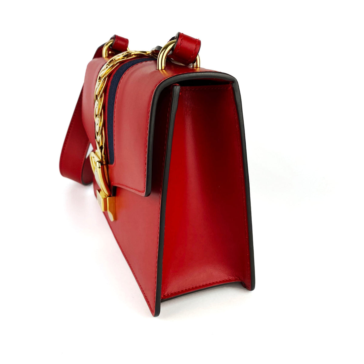 Gucci Sylvie Small Red Crossbody Bag
