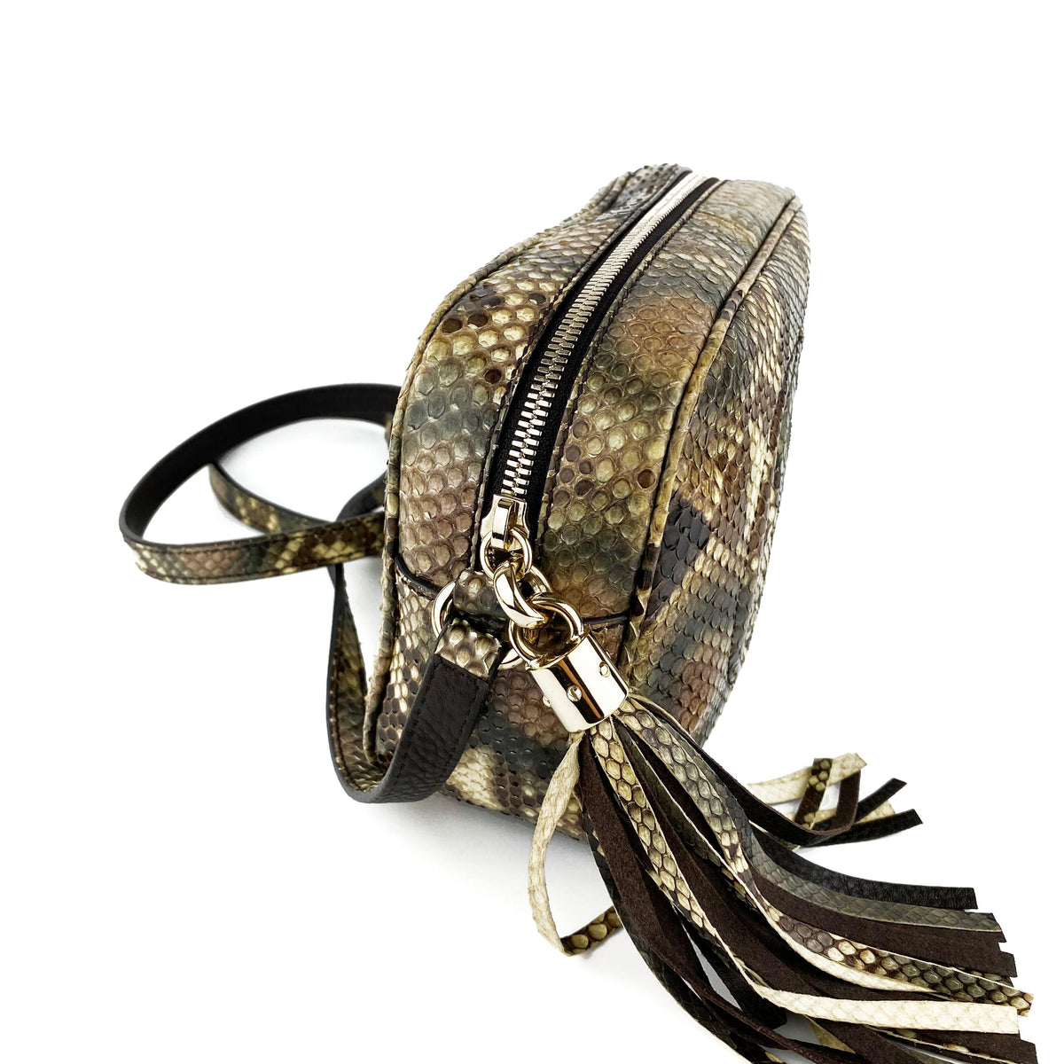 Gucci Snakeskin Small Soho Disco Bag