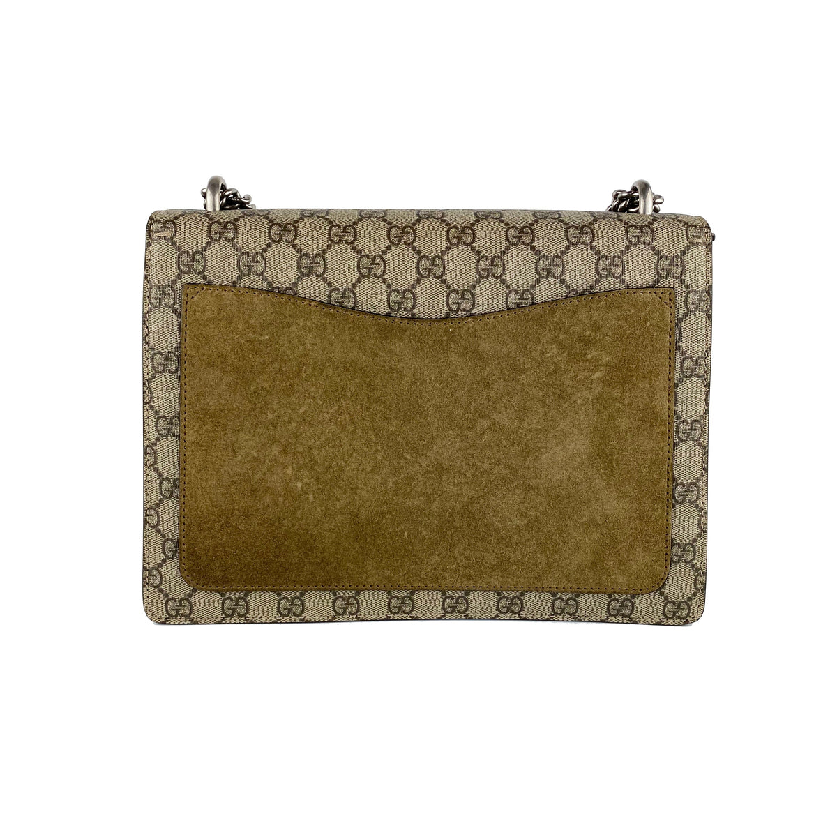 Gucci Dionysus Bag with Taupe Suede Trim