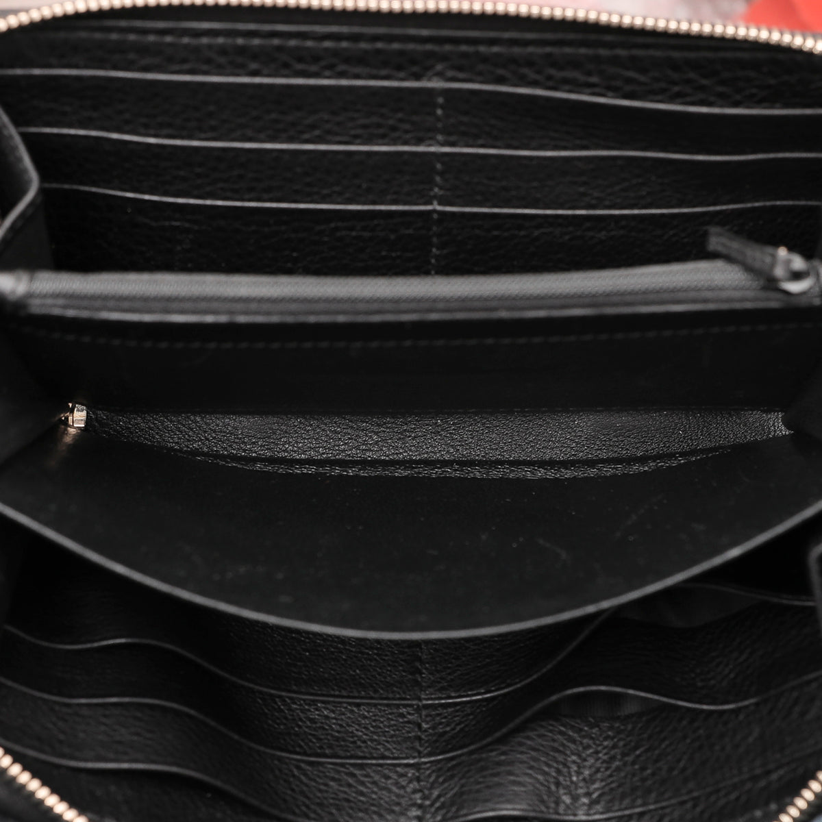 Gucci Bicolor Diamante Bamboo Tassel Zippy Wallet