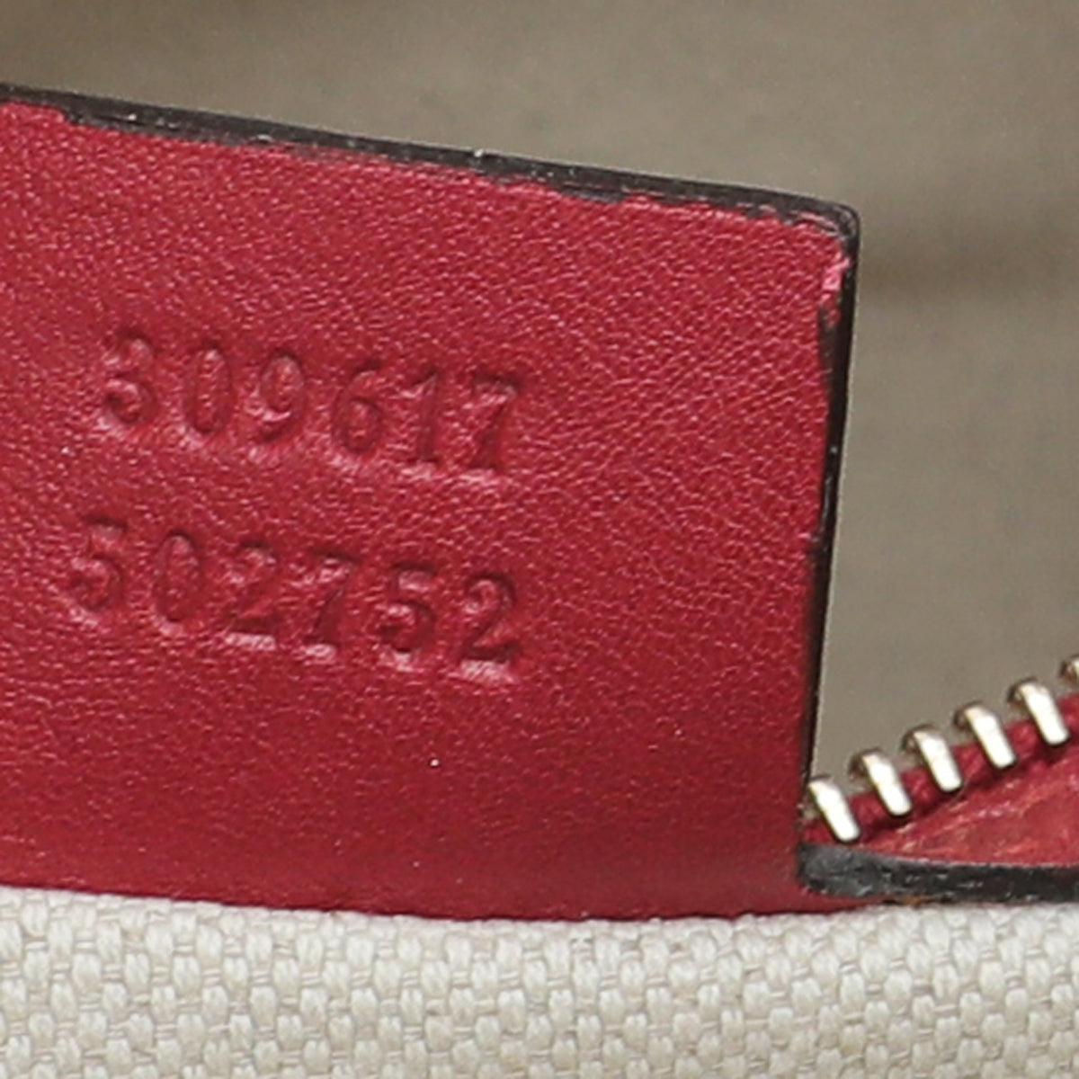 Gucci Red GG Microguccissima Nice Small Bag
