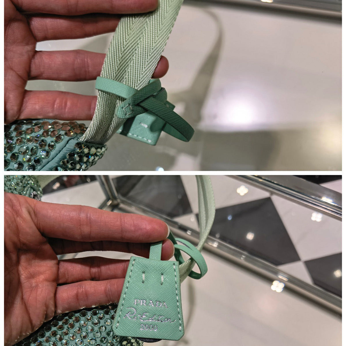 PD RE-EDITION 2000 SHOULDER BAG