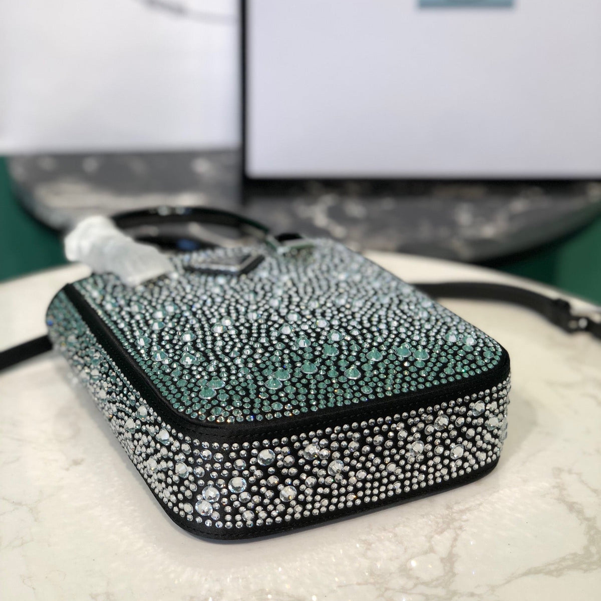 PD SMALL CRYSTAL TOTE BAG