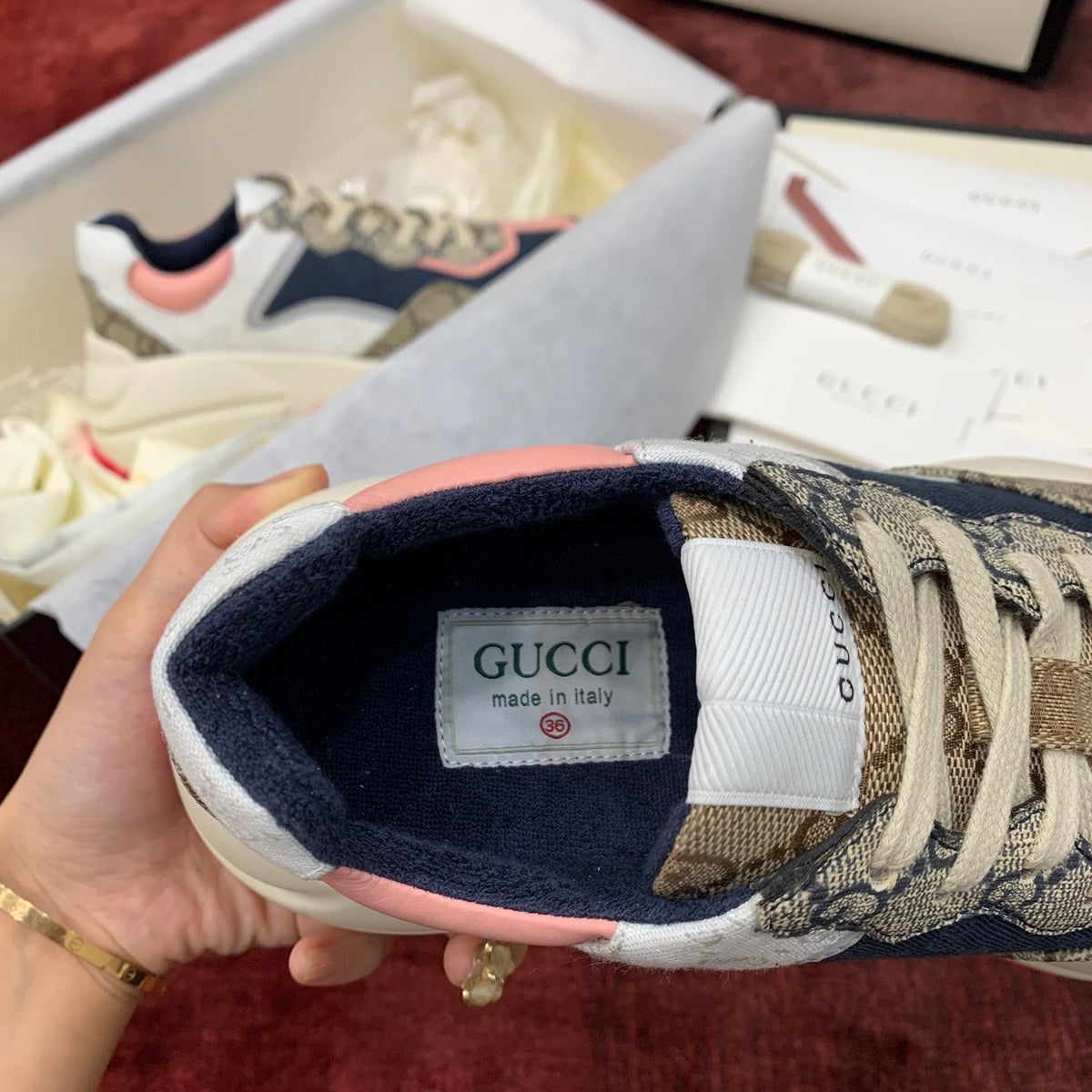 GG RHYTON SNEAKERS