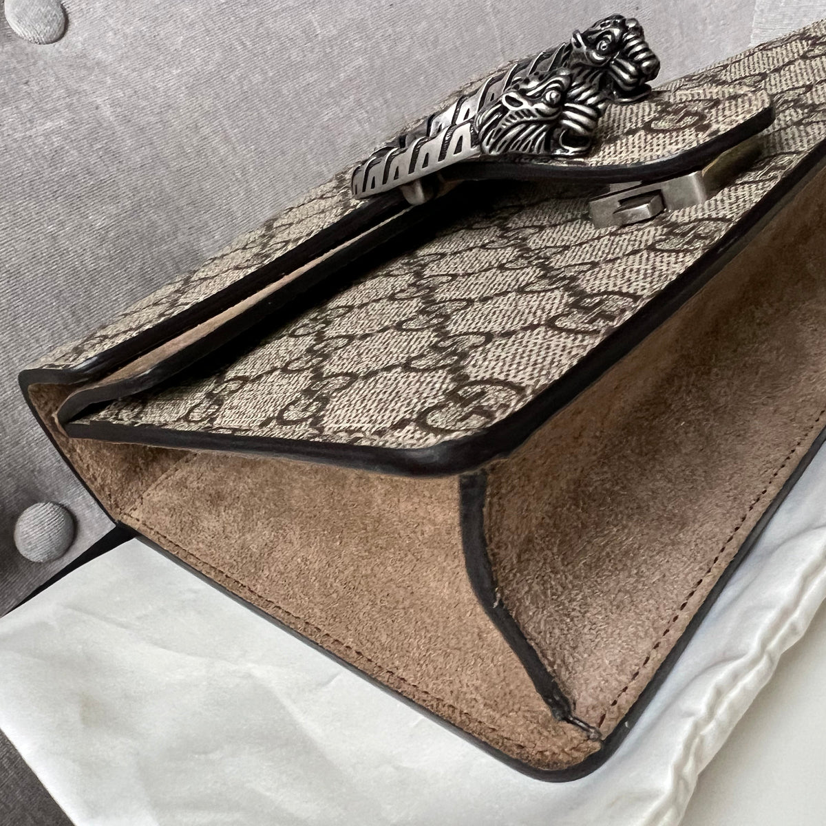 Gucci Dionysus GG Supreme Mini Shoulder Bag (RRP £1,750)