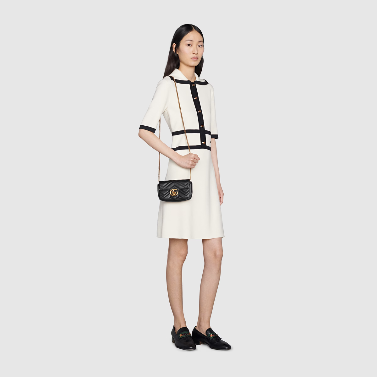 Gucci GG Marmont Mini Bag- Black