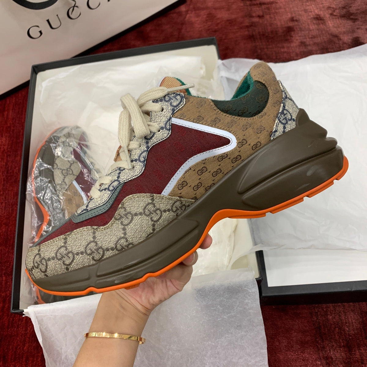 GG RHYTON SNEAKERS