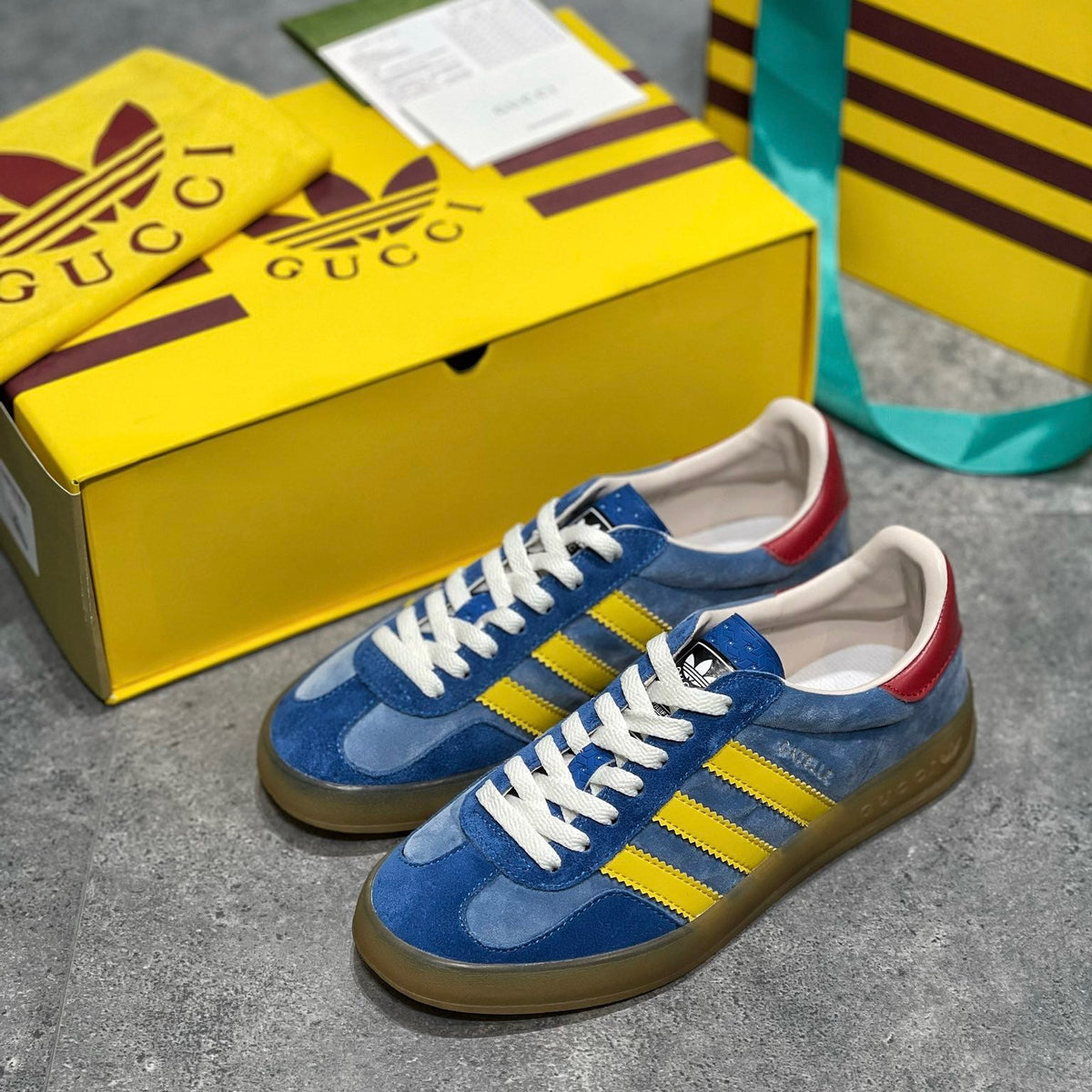 GG x ADID GAZELLE SNEAKER