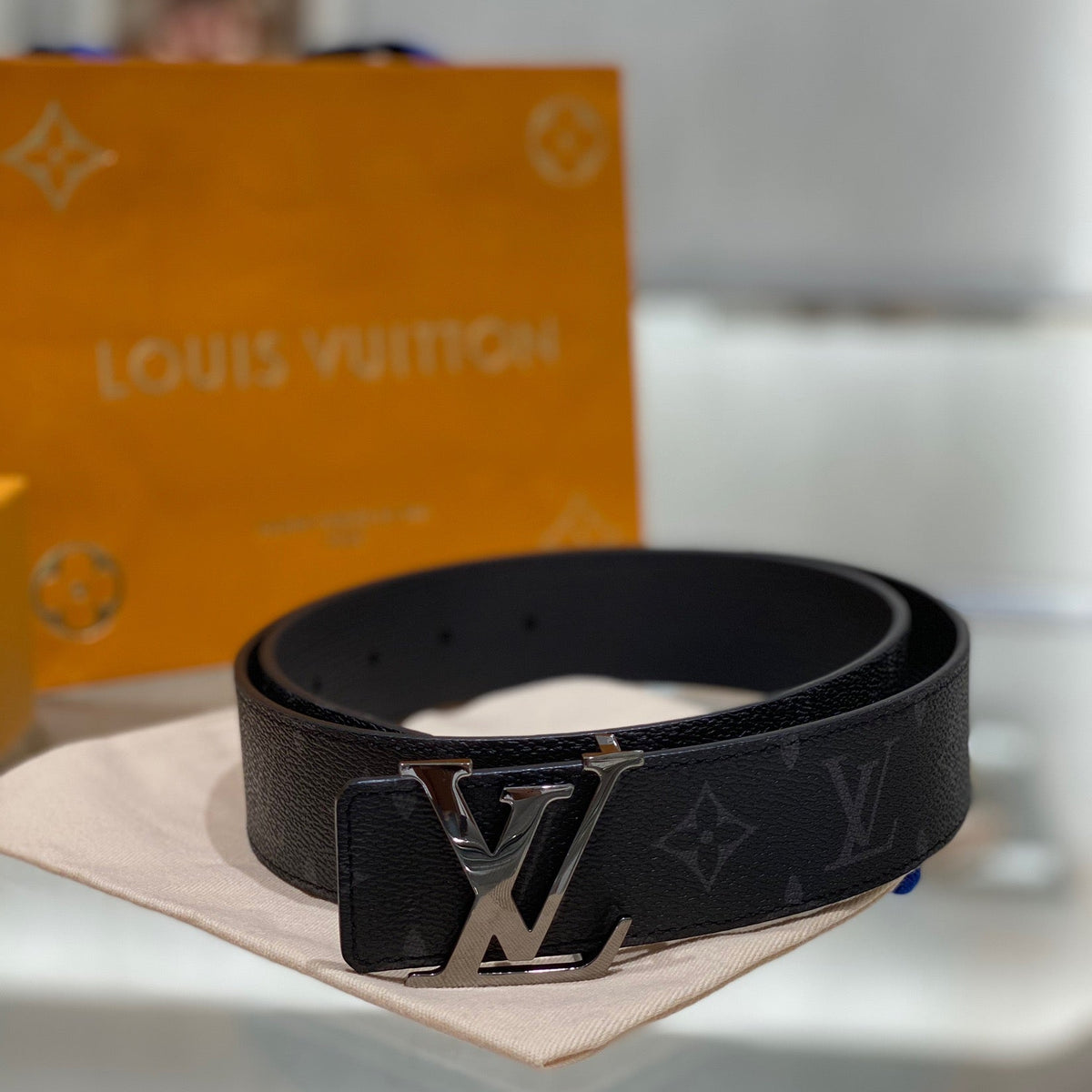 LOU INITIALS 40MM REVERSIBLE BELT