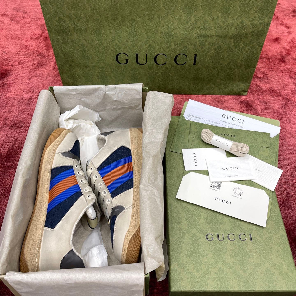 GG SCREENER SNEAKERS