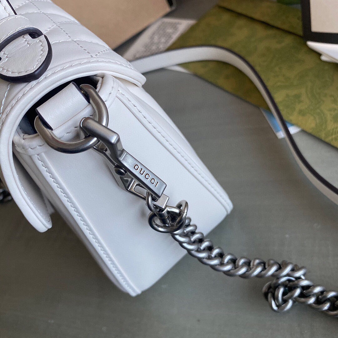 GG MARMONT MINI TOP HANDLE BAG