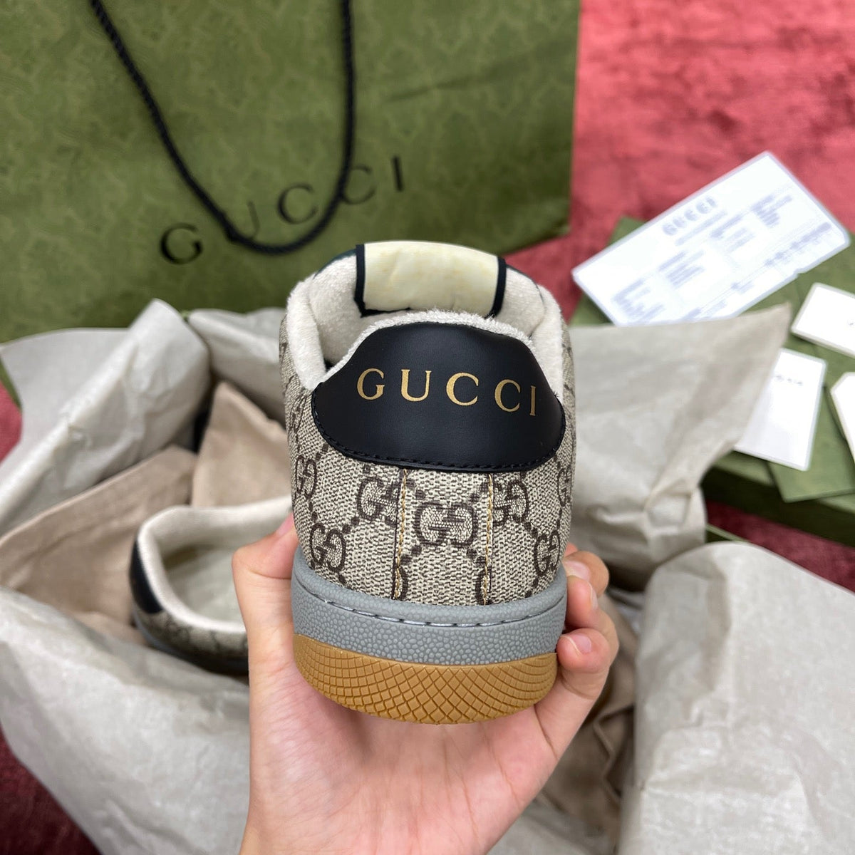 GG SCREENER SNEAKERS