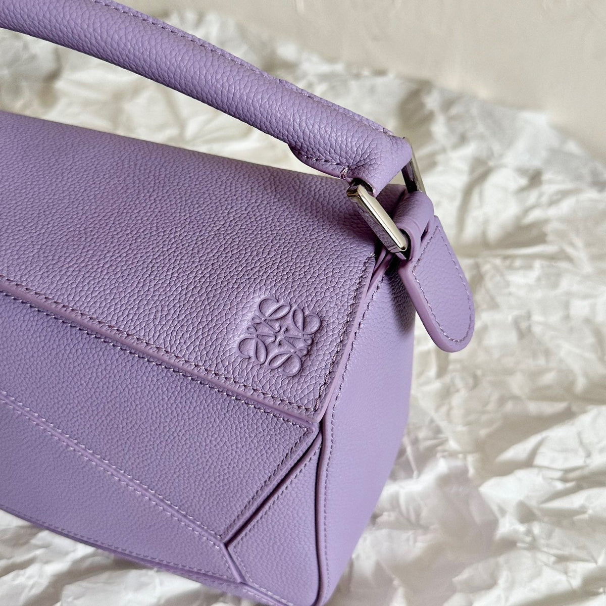 LOEW SMALL PUZZLE EDGE BAG