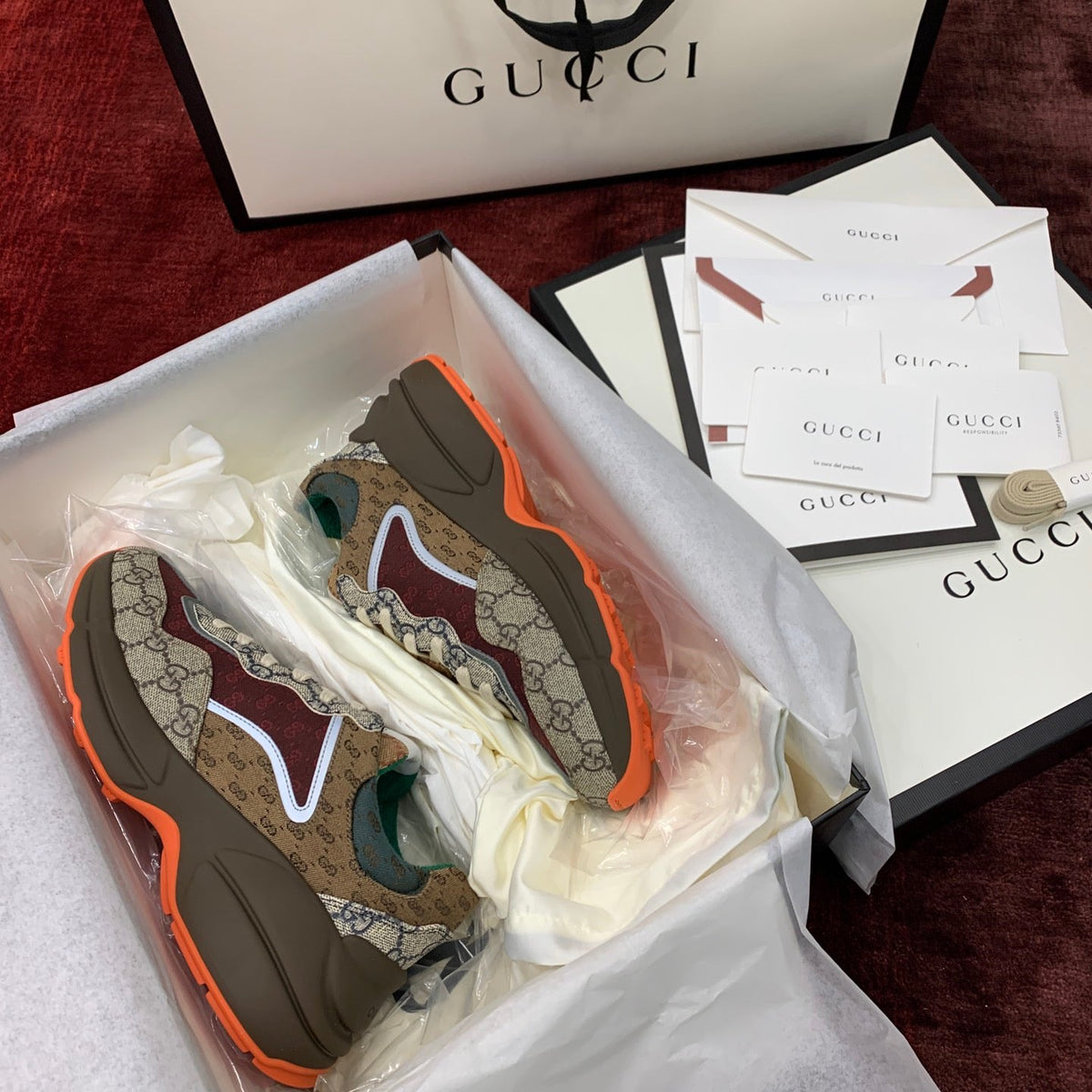 GG RHYTON SNEAKERS
