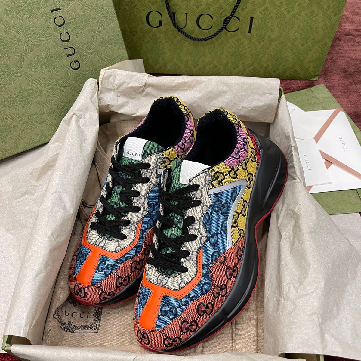 GG RHYTON SNEAKERS