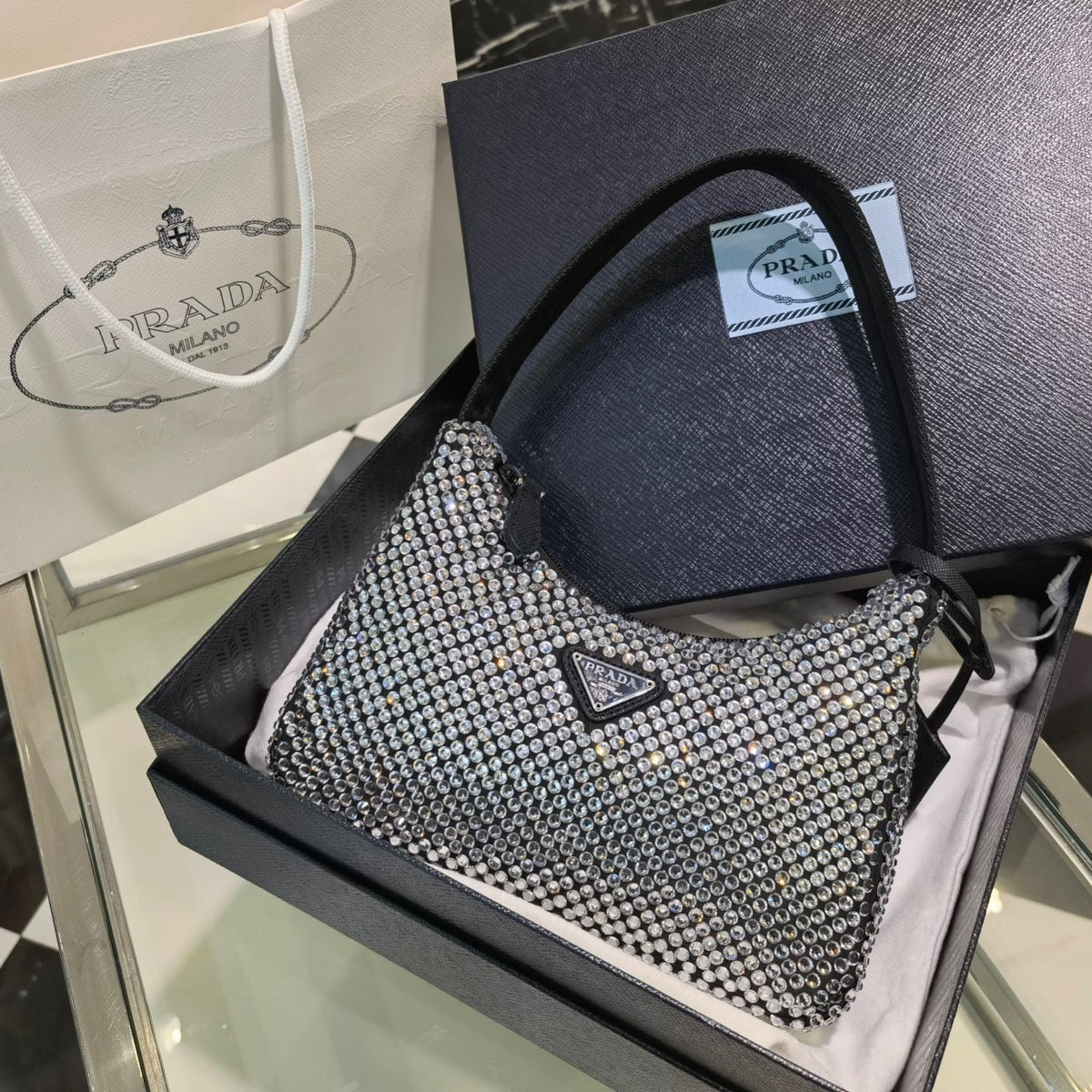 PD RE-EDITION 2000 SHOULDER BAG