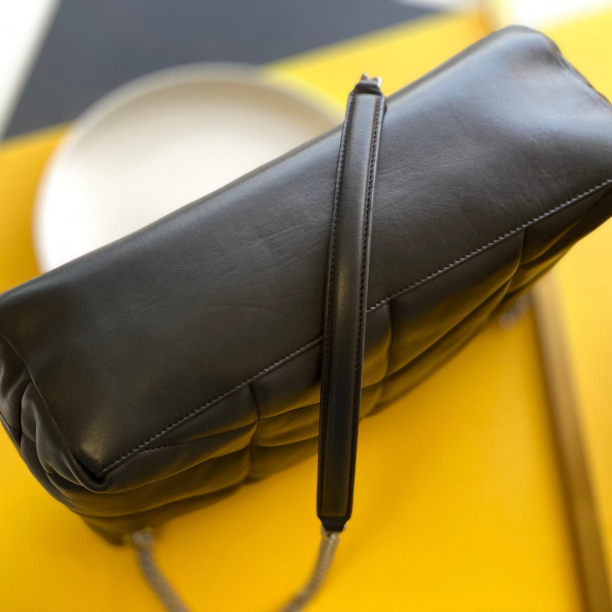 SL MEDIUM BAG IN QUILTED LAMBSKIN