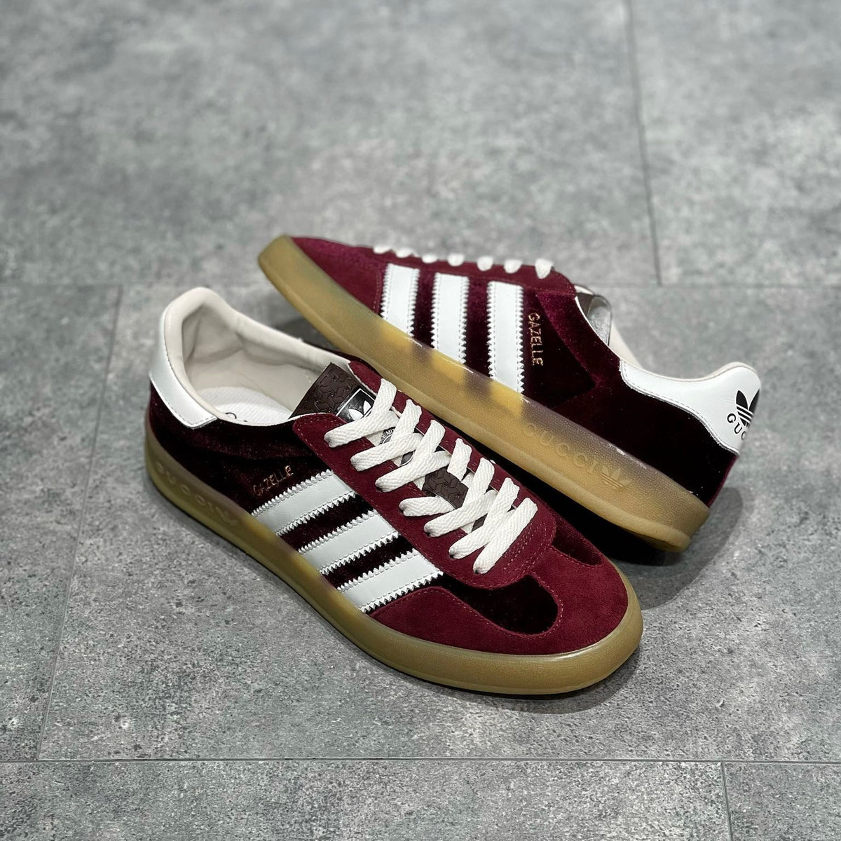 GG x ADID GAZELLE SNEAKER