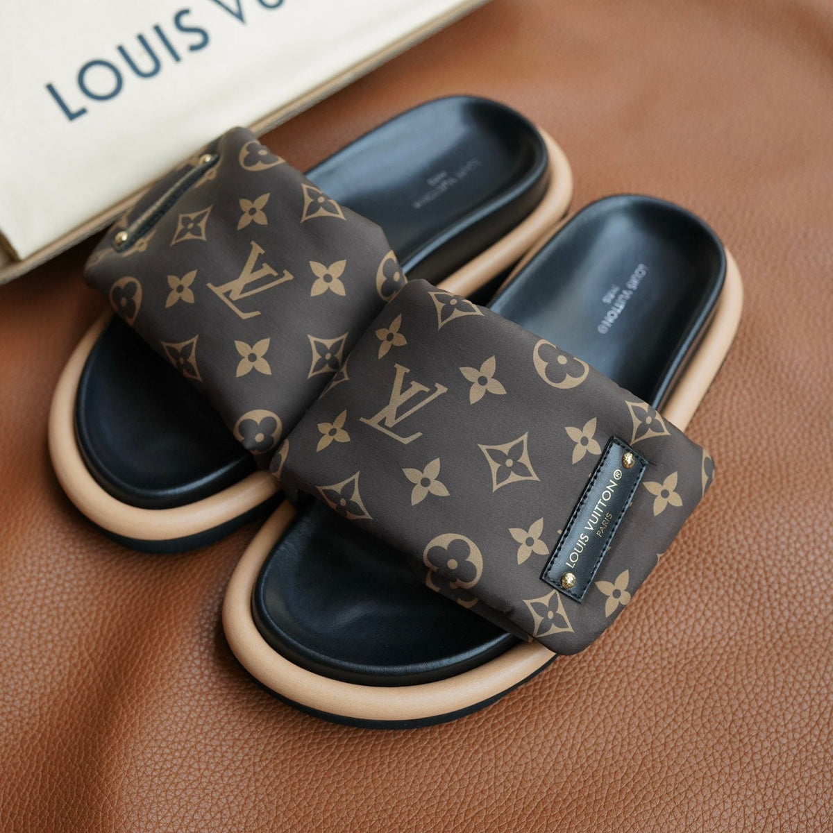 LOU PILLOW MULES