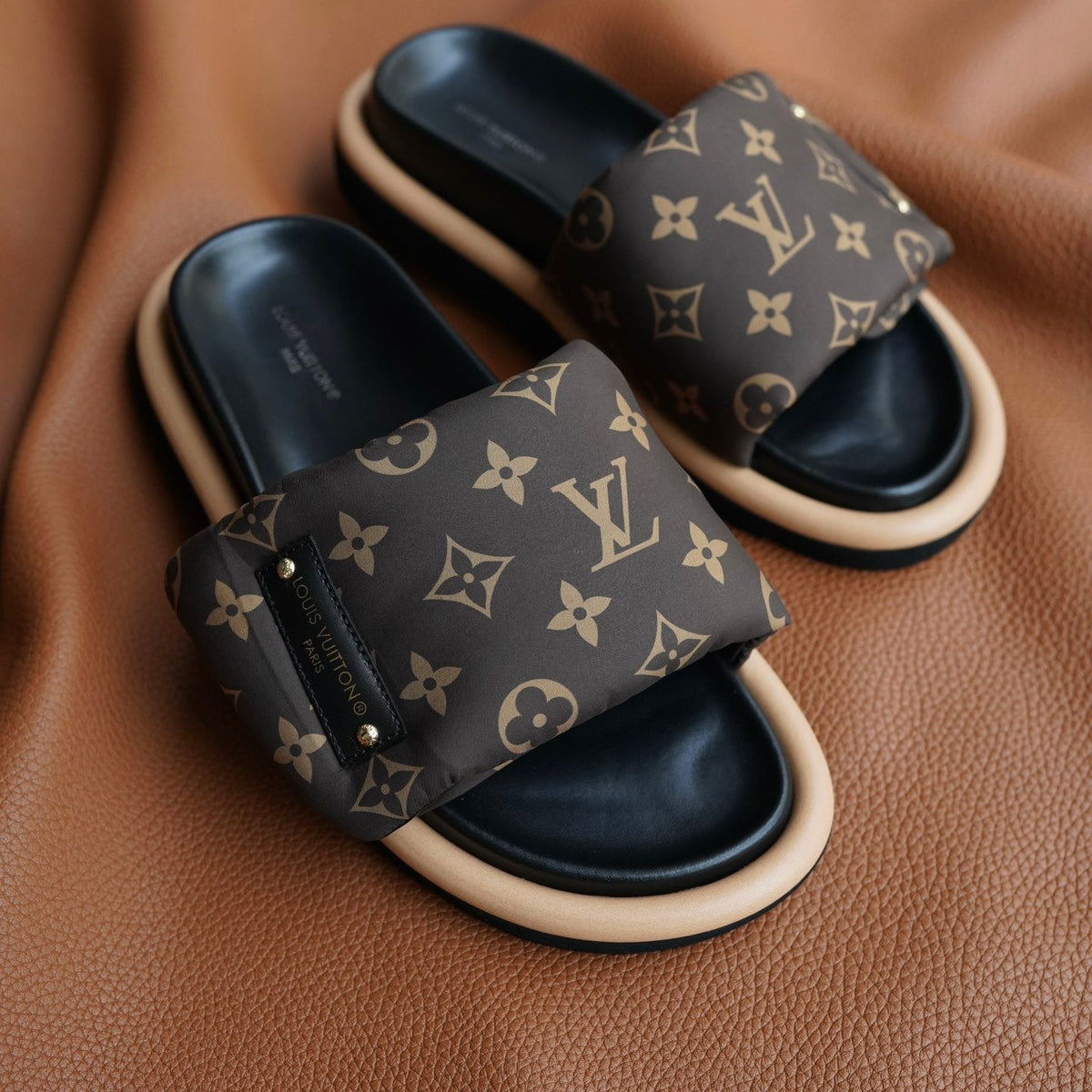 LOU PILLOW MULES