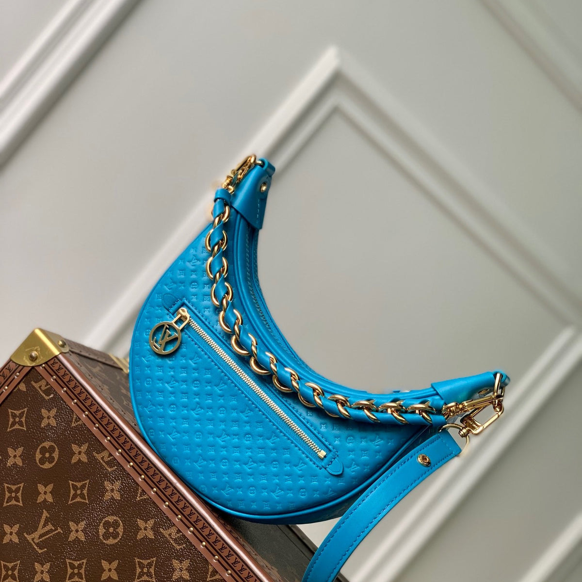 LOU LOOP BAGUETTE BAG